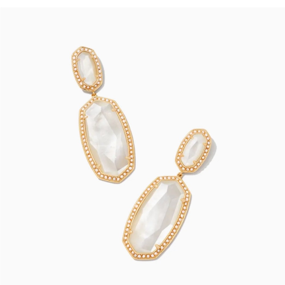 NWT KS elle gold earrings